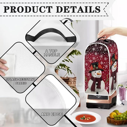 Christmas Blender Cover for Kitchen Waterproof Food Processor Dust Cover - Image 3
