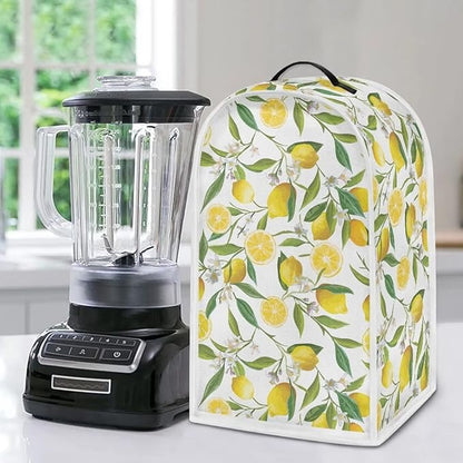Lemon Print Blender Covers Kitchen Food Processor Covers - Image 4