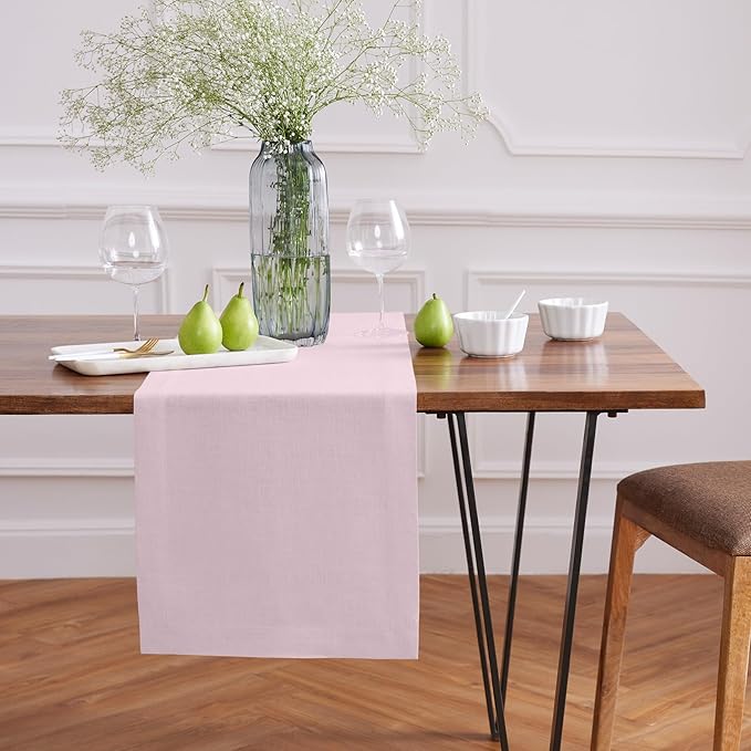 Solino Home Linen Table Runner 120 Inches Long by SolinoHome