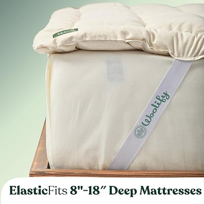 Organic Merino Wool Mattress Topper - Image 5