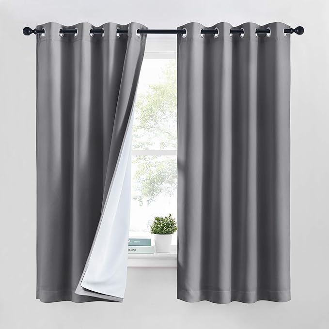 NICETOWN Noise Reduction & Mountain Fires, Sandstorms, Smog Filtering Curtains by NICETOWN