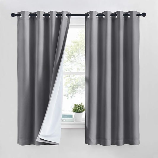 NICETOWN Noise Reduction & Mountain Fires, Sandstorms, Smog Filtering Curtains by NICETOWN