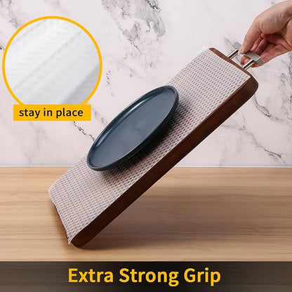 iwtmm Shelf Drawers Liners for Kitchen Cabinets Non-Slip, Oil-Proof Drawer - Image 2