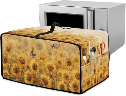 Microwave Oven Cover Dustproof Air Fryer Toaster Oven Protector by Garucesta