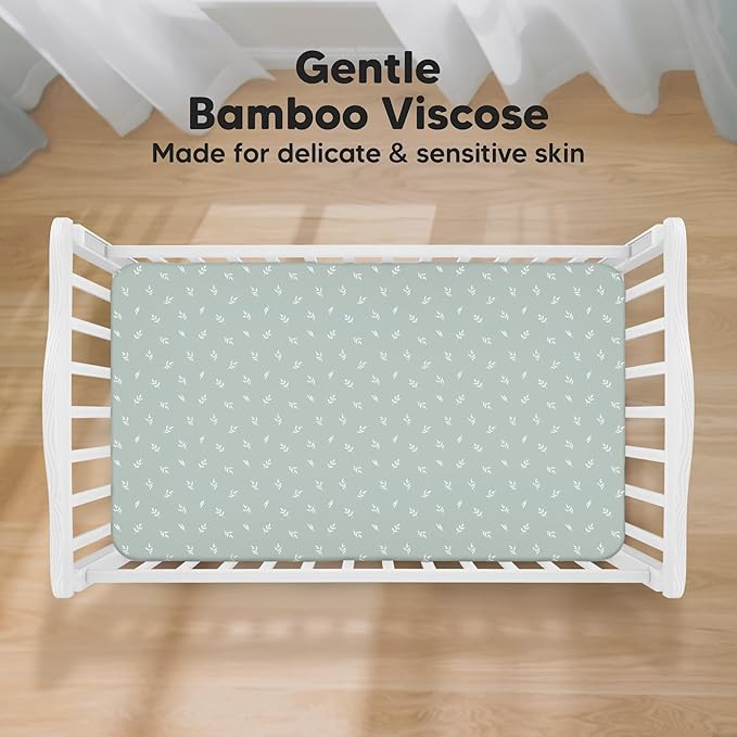 KeaBabies 2-Pack Baby Crib Sheets - Image 2