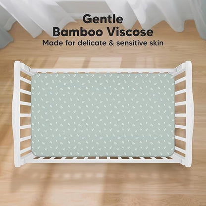KeaBabies 2-Pack Baby Crib Sheets - Image 2