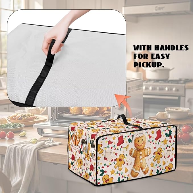 Countertop Convection Oven Cover Dust-Proof Toaster Oven Cover - Image 4