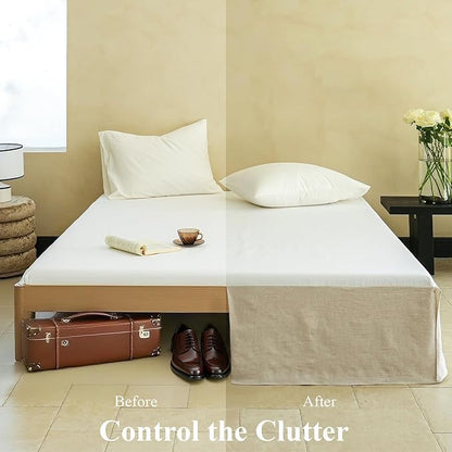 Simple&Opulence French Linen Bed Skirt - Image 6