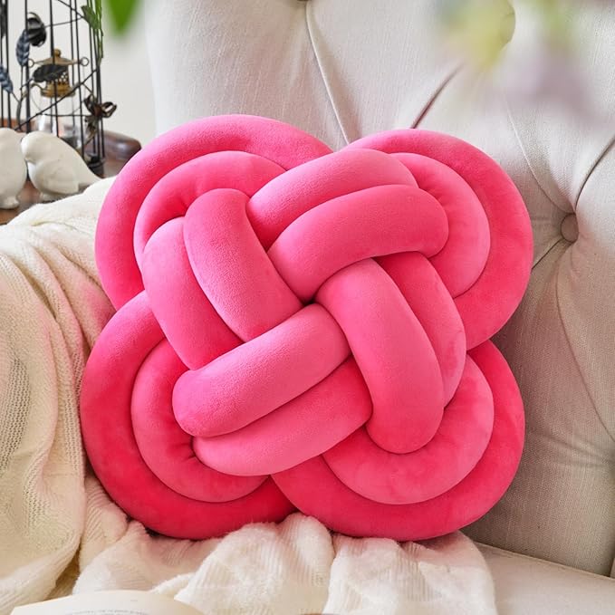 Xuyier Knot Pillow Ball, Decorative Throw Pillows by Xuyier