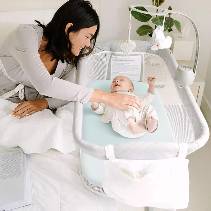 Stretchy Ultra Soft Fitted Bassinet Sheet Set 2 Pack, Universal Fit - Image 4