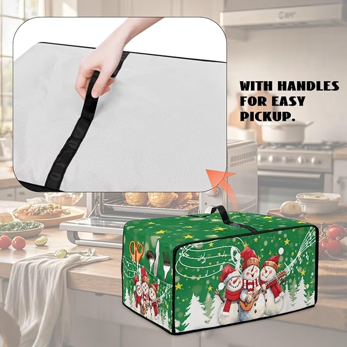 Air Fryer Toaster Oven Cover Fabric Convection Oven Cover - Image 4