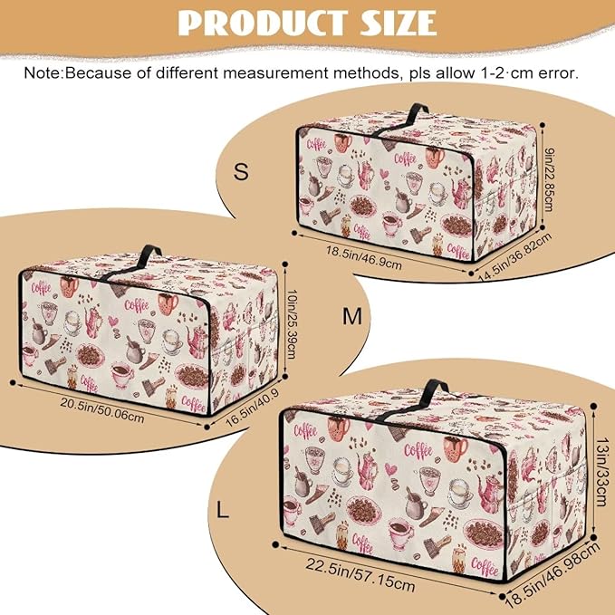 Toaster Oven Dust Cover Dustproof Stylish Convection Microwave Ovens Cover - Image 6
