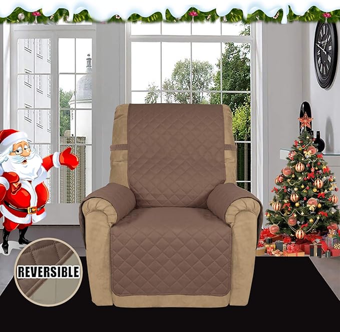 Easy-Going Recliner Sofa Slipcover Reversible Sofa Cover Water Resistant Couch - Image 2