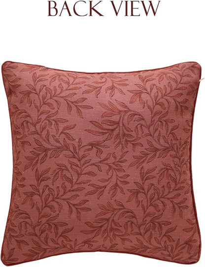 patdrea Designer Pack of 2 Square Throw Pillow Covers, Farmhouse Vintage Linen - Image 9