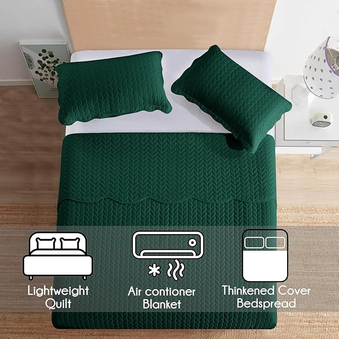 IR Imperial Rooms 8 Pack California King Quilt Bedding Set - Image 3