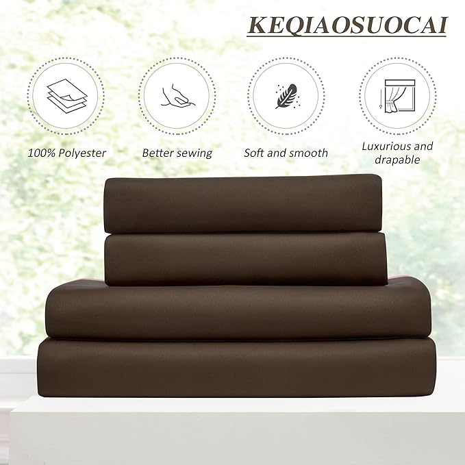 Chocolate Brown Espresso Pinch Pleated Blackout Curtains 102 Inches Long - Image 5
