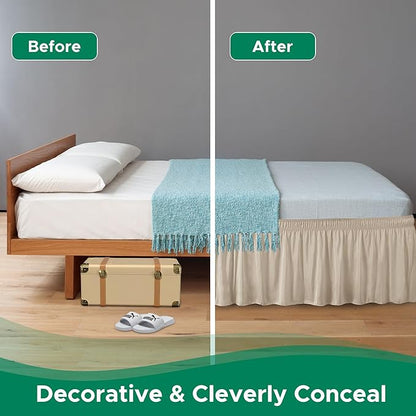 Biscaynebay Wrap Around Bed Skirts - Image 7