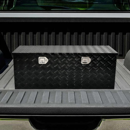 48 inch heavy duty aluminum truck tool box on a desk or shelf