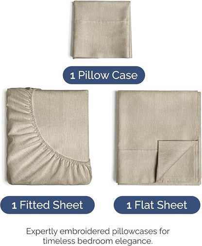 Twin XL Size 3 Piece Sheet Set - Image 2