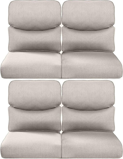 Pop 22x25/22x24 Outdoor Chair Cushions Set of 4 by ACTREST