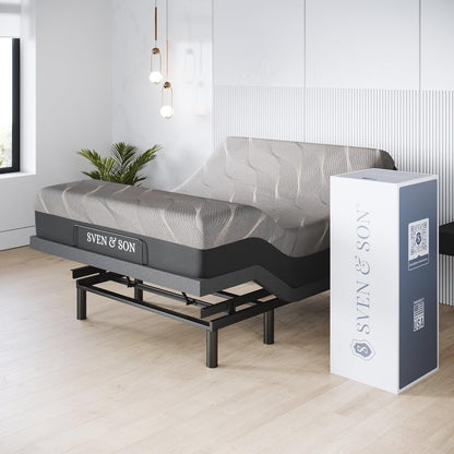 sven & son harmony adjustable bed base, head, main product view