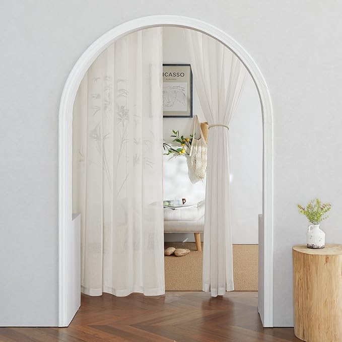 NICETOWN Linen Curtains 135 inches Length - Image 7