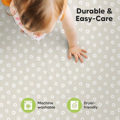 2-Pack Mini Crib Sheets Fitted - Image 7