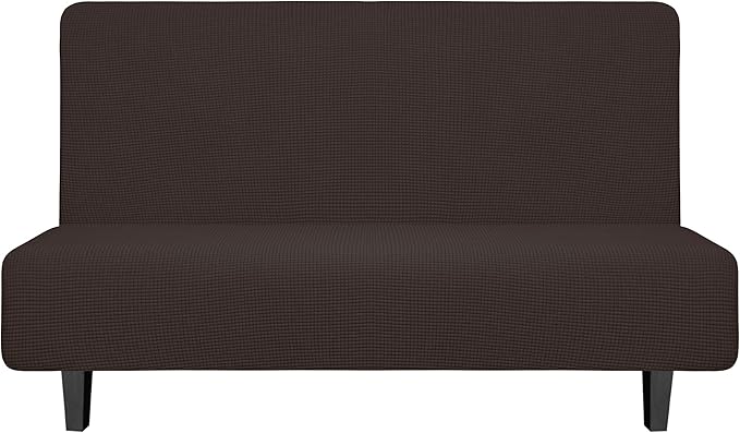 Easy-Going Stretch Futon Slipcover Armless Futon Bed Cover Furniture Protector by Easy-Going