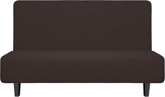 Easy-Going Stretch Futon Slipcover Armless Futon Bed Cover Furniture Protector by Easy-Going