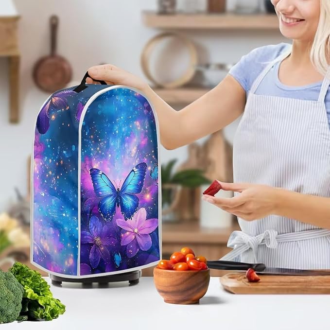 Butterfly Blender Cover for Kitchen Blender Dust Cover Reusable Food Processor - Image 2