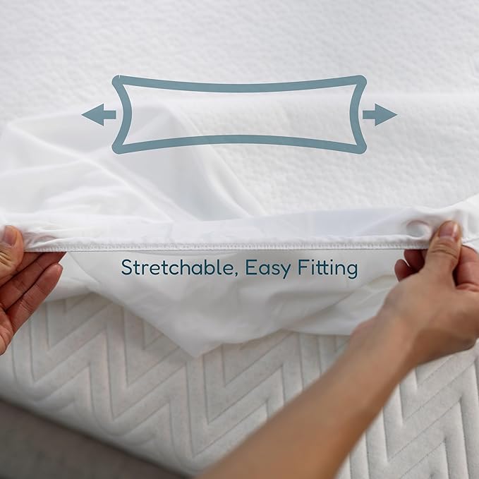 DreamOasis Waterproof Mattress Protector Twin Size - Image 5
