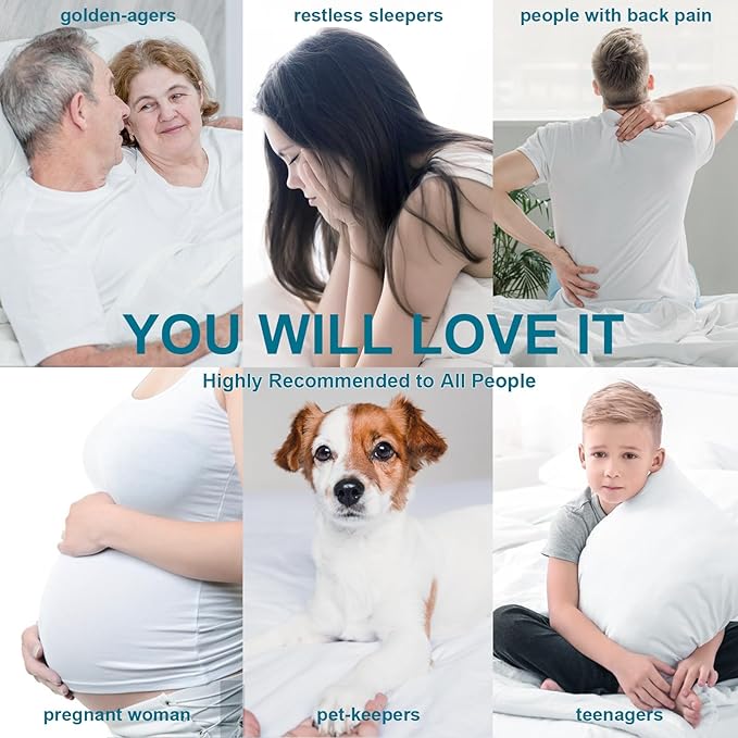 CHOKIT Twin Mattress Topper, Extra Thick Pillow Top Mattress Pad - Image 7