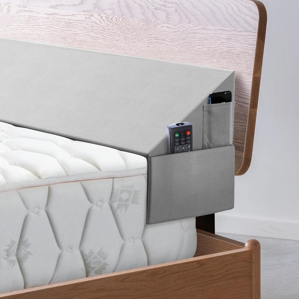 Krightlink Bed Wedge Pillow for Headboard Gap Filler Twin Size