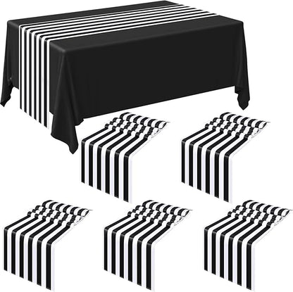 Striped Table Runner Polyester Decor Striped Design Modern Table Runner Elegant by Breling