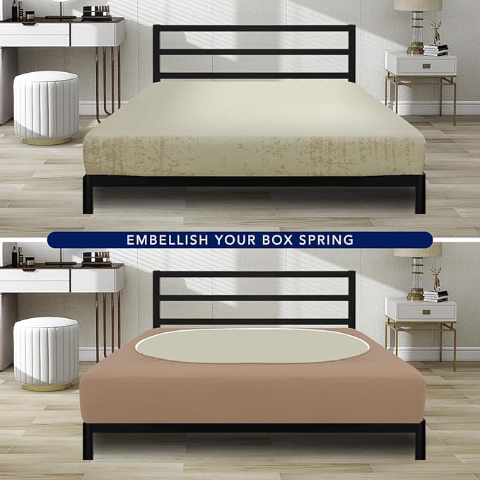 PureFit Stretchy Box Spring Cover King - Image 4