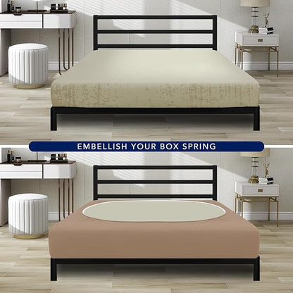 PureFit Stretchy Box Spring Cover King - Image 4