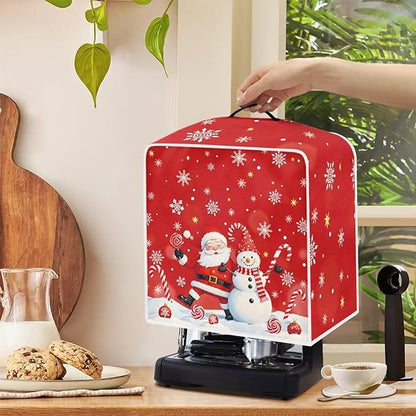 Cute Christmas Coffee Maker Cover - Image 4