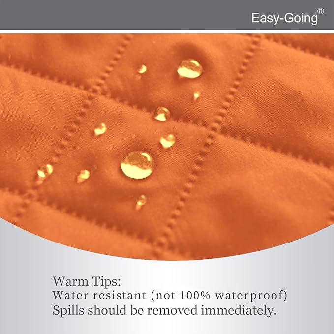 Easy-Going Recliner Chair Slipcover Reversible Sofa Cover Water Resistant Couch - Image 4
