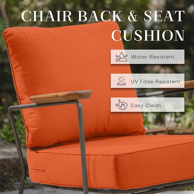 Rilyson Patio Cushions for Outdoor Furniture - Image 3