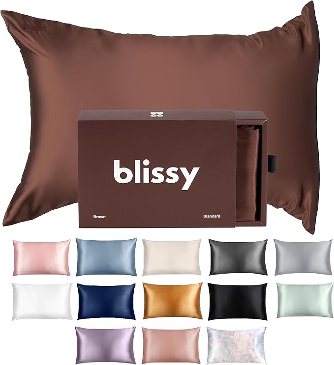 Blissy Silk Pillowcase by Blissy