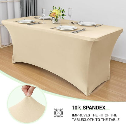 Obstal 6ft Stretch Spandex Table Cover - Image 2