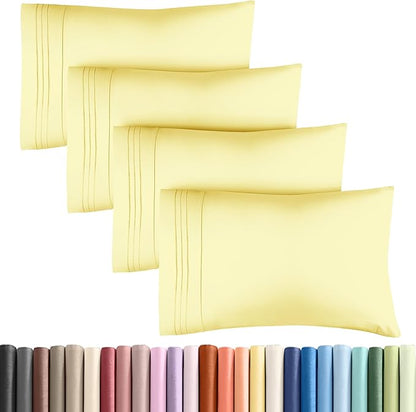 King Pillow Cases Set of 4 by CGKUnlimited