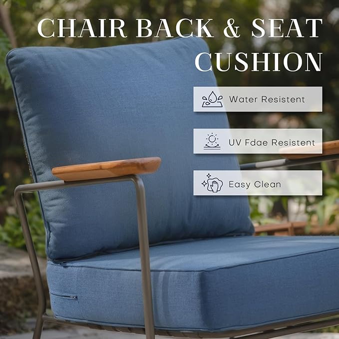 Rilyson Patio Cushions for Outdoor Furniture - Image 3