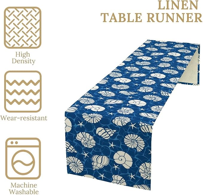 Ocean Conch Tiers and Table Runner - Image 4