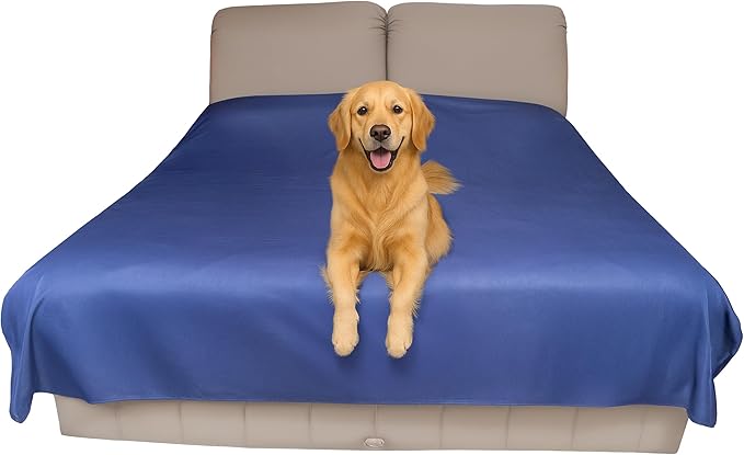SILLY LEGACY Thin Reversible Waterproof Protective Bed Cover, by SILLYLEGACY