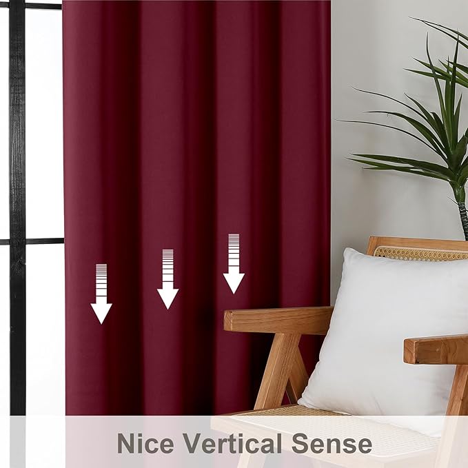 Gwine Short Curtains for Bedroom 45 Inches Long, Short Half Window Kitchen - Image 8