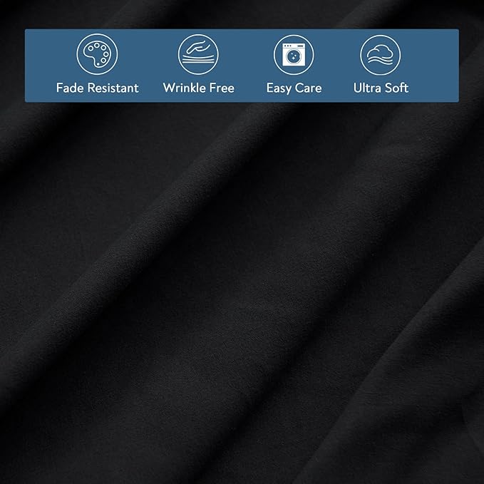 Cot Sheets Fitted Only 31" x 75", Ultra Soft & Breathable Cot Size Bed Sheet Fit - Image 2