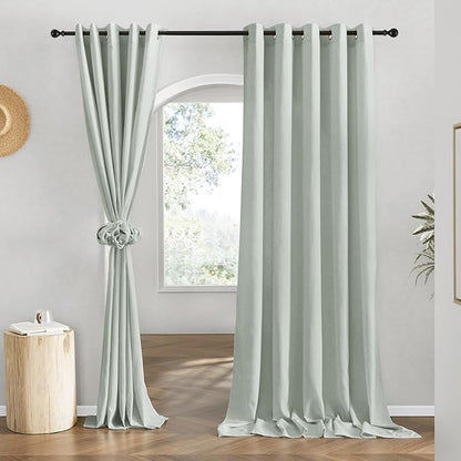 NICETOWN Linen 78 inch Curtains by NICETOWN