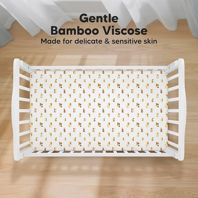 KeaBabies 2-Pack Baby Crib Sheets - Image 2