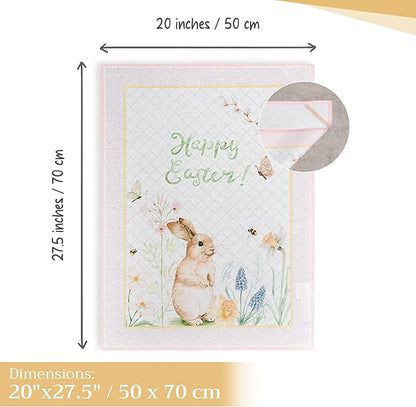 Maison d' Hermine Kitchen Towels Set of 3 100% Cotton 27.50" x 20" Reusable - Image 4